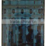 Blue Figured Mirror for Bathroom