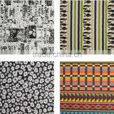 Stripe Camouflage Printed Cotton Canvas Fabric