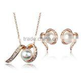 24k Gold Pearl Jewelry Set Pakistan 18 Carat Gold Ser