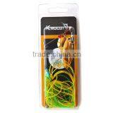 Kmucutie Spinner Bait 17.4g Lead Head Pvc Skirts Fishing Bait for Freshwater Fishing