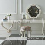 French Classical Furniture of Dressing Table With Mirror Quality Choice thumbnail-1