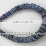 Natural Sodalite Rough Coin thumbnail-1