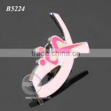 Japan High Quality Mammary Glands Cancer Prevention And Cure Public Welfare Pink Ribbon Metal Souvenir Pin Badge thumbnail-5