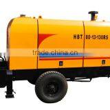 electric motor/diesel engine hydraulic trailer concrete pump