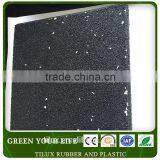 20mm Black Rubber Flooring With White Dot for Outdoor Use Good Quality