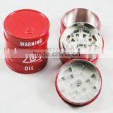 Oil Drum Shaped Tobacco Grinder thumbnail-1