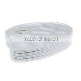 10 Well Oval Profesional Plastic Paint Palette thumbnail-2
