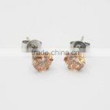Fashion Earring Necklace Women CZ Crystal Stone Jewelry Set thumbnail-5