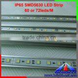 SMD5630 Aluminum LED Rigid Light Bar, 5630 LED Rigid Aluminium Bar Light Waterproof, 5630 LED Bar Light for Showcase and Cabinet