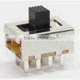 Enclosed Housing Slide Switch RoHS Compliant