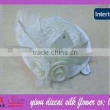 Yiwu Factory Supply Sinamay Lace Top Hat thumbnail-1
