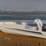 High Quality PVC Material and CE Certification Rigid Hull Fiberglass High Speed Inflatable Boat Quality Choice thumbnail-6