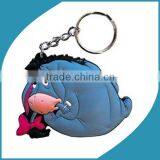Custom Design Rubber Keychain