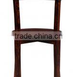 ROSEWOOD RESTAURANT DINING CHAIR , ROUND SEAT SOLID WOODEN DINING CHAIR thumbnail-2