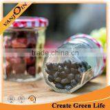 Glass OCTAGON HERB SPICE JAR With Lid 3 Oz thumbnail-1