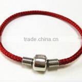 Newest 2016 Woman Popular Braided Stainless Steel Bracelets thumbnail-3