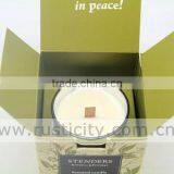 Scented Soy Candles in Glass in Purple Color