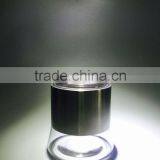 High Quality Stainless Steel Glass Stortage Jar With Plastic Lid thumbnail-1