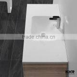 Rectangel White Artificial Stone Wash Sink thumbnail-2