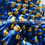 factory product of small 3D cartoon plastic roto vinly toy