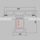 Quality 65 mm Series Upvc Profile Extruded Plastic Pvc Window Mullion Profile Extrusion thumbnail-1