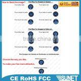 Wholesale Portable Flashing LED Slogan Fan thumbnail-2