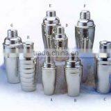 High Quality Stainless Steel 304 Cooktail Shaker Bar Set