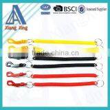 Elastic Spring Coiled Plastic Key Chain Key Ring Spiral Strap Stretchy Lanyard thumbnail-5