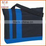 New Design Custom Larger Front Pocket 600 D Polyester Top Zippered Closure Tote Bag thumbnail-5