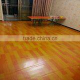 Wood Grain Color Pvc Flooring