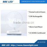 China Summer Cooler Fan,cb Rechargeable Table Fan,rechargeable Floor Fan With Light thumbnail-6