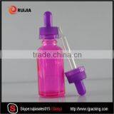 China Supplier e Liquid Pink 30ml Glass Dropper Bottles Childproof e Liquid Bottle thumbnail-3