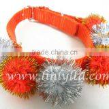 Funny Pompon Dog Collar
