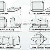 High Speed Paper Lunch Box Machine Prices Box Forming Making Machine thumbnail-2