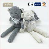 I-Green Toy Series-Fashional Style Kniting Bear Toy thumbnail-2