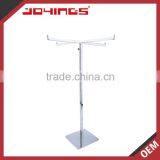 Simple and Clear Shiny Chrome Counter Top Shoe Rack thumbnail-1