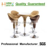 Hot sale modern rattan bar stool