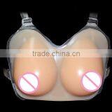 600g-2000g per Pairs Pink Beige Transparent Brown Color Avaliable One Piece Silicone Breast Forms China Supplier Good Services thumbnail-5
