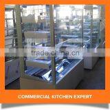 Competitive Prices Commercial Free Standing Glass Modern Bakery Cake Showcase Cake Freezer Cake Display Cabinet thumbnail-5