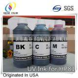 1000ml 6 color HP81 UV dye ink for HP Designjet 5000 5500 inkjet