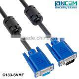 LC Factory Better Price SVGA Cable, Low Loss High Speed VGA Cable, DB9 Male to Female Monitor Video Cable thumbnail-1