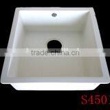 Eco-friendly Solid Surface Kitchen Sink,aritifical Stone Single Bowl Kitchen Sink thumbnail-2