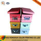 Handmade Paper Box CMYK Print Cardboard Storage Box Gift Box CD & DVD Storage Box thumbnail-2
