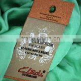 Customized Printed Name Paper Hang Tag