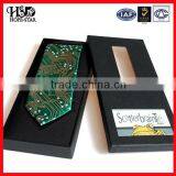 Accept Custom Order High-grade Tie Packing Box,Luxury Necktie Packaging Cardboard Box With Blister Insert