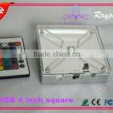 RGB Battery Opearted Led Light Wedding Centerpiece Light for Event Occisions