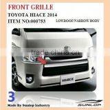 #000753 Front Grille Narrow Body for 2014 Toyota Hiace Lowroof thumbnail-1