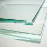 high level 4mm 5mm 6mm 8mm 10mm 12mm clear tempered glass with ISO building glass factory