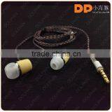 Gadgets 2016 Active Noise Cancelling Wooden Earbuds Wood Headphones for Apple Mobile Phone thumbnail-4