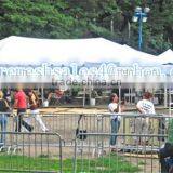 Security Crowd Control Barrier Fence/color Coated Temporary Barrier Fence thumbnail-1